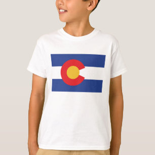Colorado Statlig flagga T Shirt