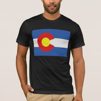 Colorado statlig flagga tee