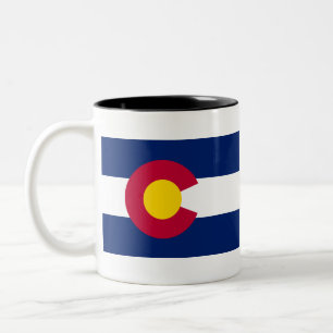 Colorado Statlig flagga Två-Tonad Mugg