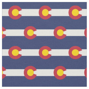 Colorado Statlig flagga Tyg