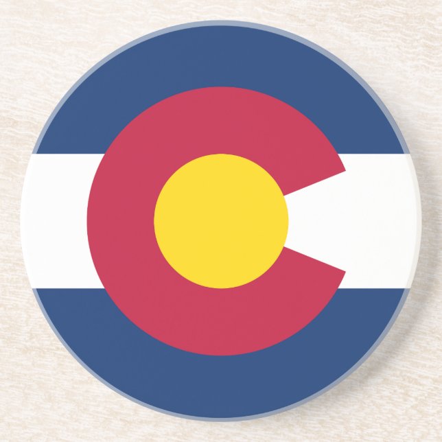 Colorado Statlig flagga Underlägg (Framsidan)