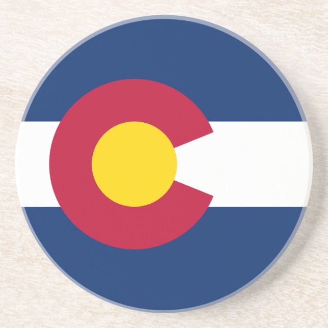 Colorado Statlig flagga Underlägg (Framsidan)
