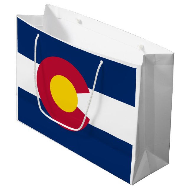 Colorado statsflagga (Framsidan Vinklad)
