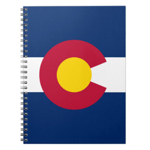Colorado statsflagga anteckningsbok