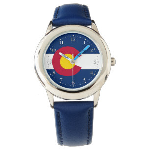 Colorado statsflagga armbandsur