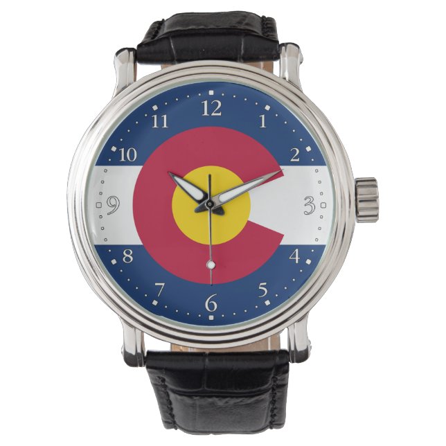 Colorado statsflagga armbandsur (Framsida)