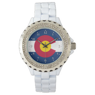 Colorado statsflagga armbandsur