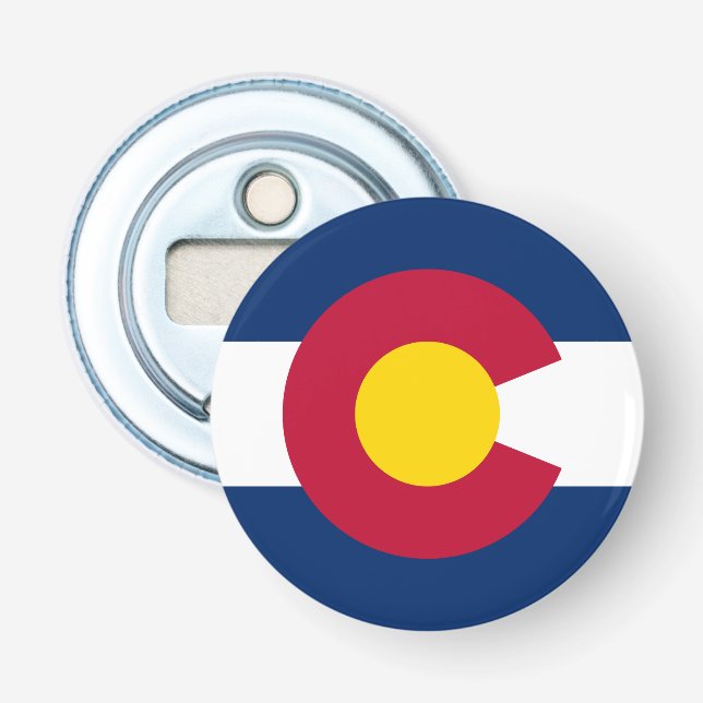 Colorado statsflagga flasköppnare (Framsidan)