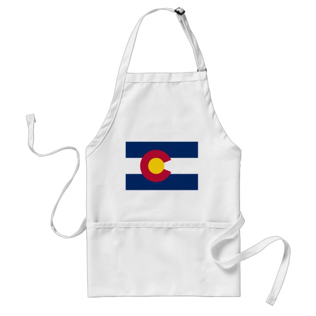 Colorado statsflagga förkläde (Framsidan)