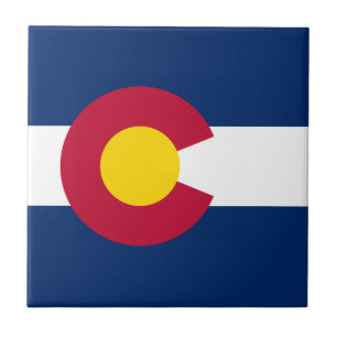 Colorado statsflagga kakelplatta