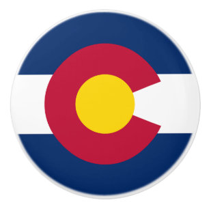 Colorado statsflagga knopp