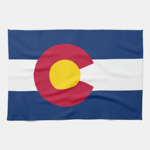 Colorado statsflagga kökshandduk