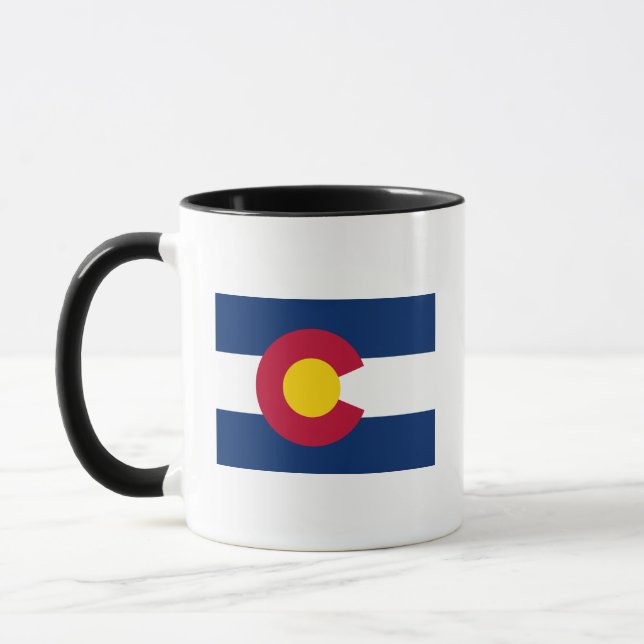 Colorado statsflagga mugg (Vänster)