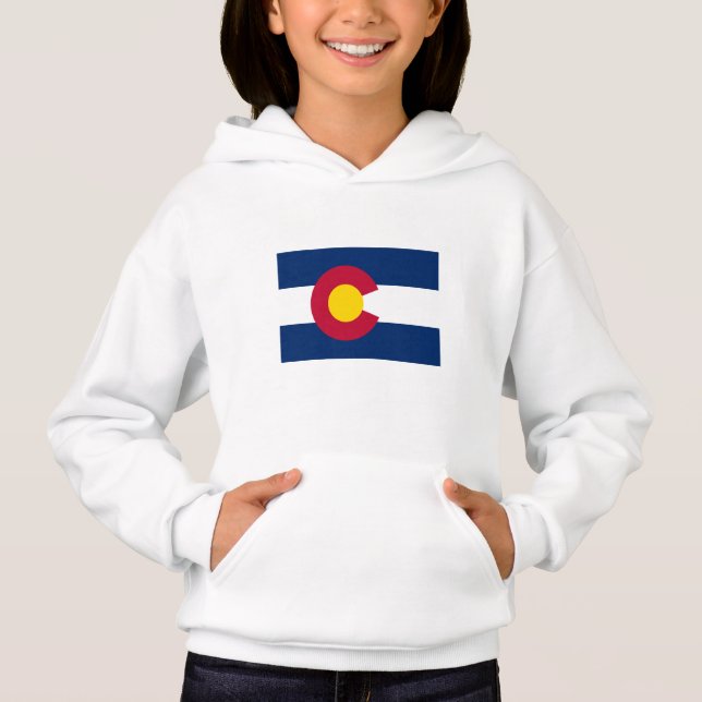 Colorado statsflagga t shirt (Framsida)