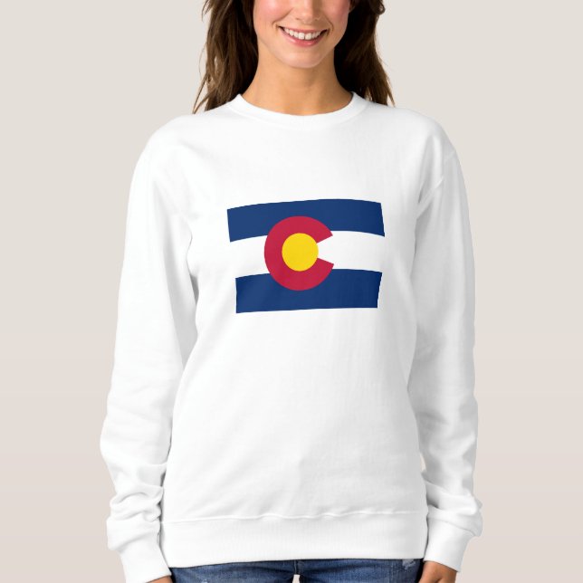 Colorado statsflagga t shirt (Framsida)