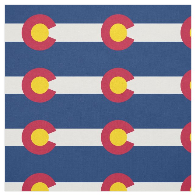 Colorado statsflagga tyg (Provkarta)