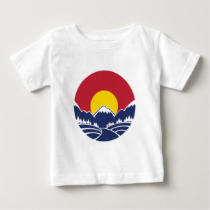 Colorado stenig bergEmblem T Shirt