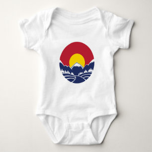 Colorado stenig bergEmblem Tee Shirt