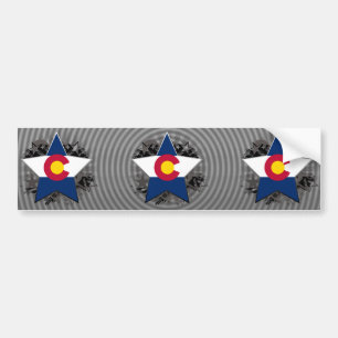 Colorado stjärna bildekal