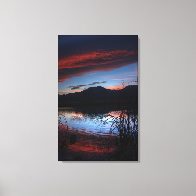 Colorado Sunset Canvastryck (Framsida)