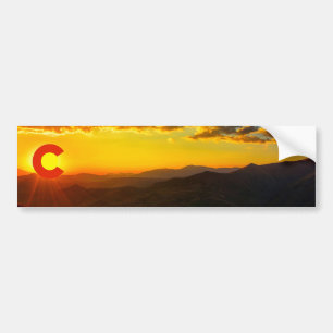 Colorado Sunset III Bildekal
