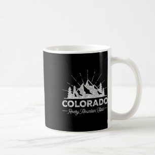 Colorado T Tröja Vintage Vandring Retro Tee Design Kaffemugg