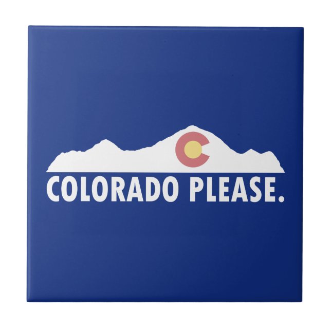 Colorado, tack kakelplatta (Framsidan)