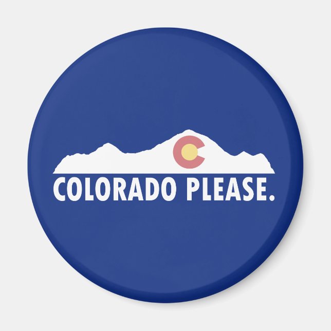 Colorado, tack magnet (Framsidan)