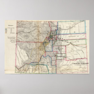 Colorado territorium poster