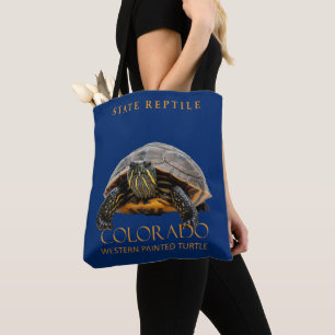 Colorado Territory Reptil Western Painted Turtle Tygkasse