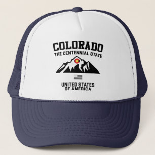 Colorado the Centennial State Truckerkeps