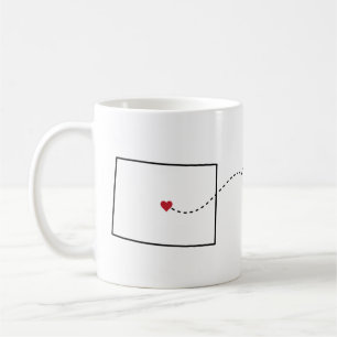 Colorado till Florida - Heart2Heart Kaffemugg