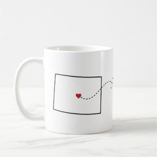 Colorado till Idaho - Heart2Heart Kaffemugg