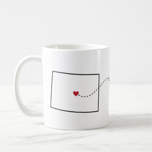 Colorado till Indiana - Heart2Heart Kaffemugg
