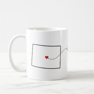 Colorado till Iowa - Heart2Heart Kaffemugg