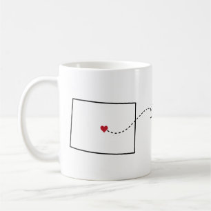Colorado till Minnesota - Heart2Heart Kaffemugg