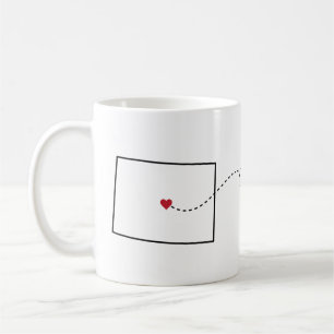 Colorado till Texas - Heart2Heart Kaffemugg