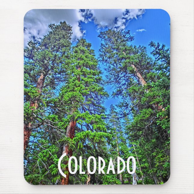 Colorado träd mousepad musmatta (Framsidan)