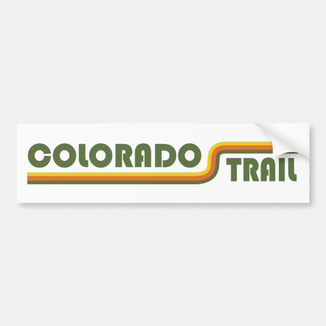 Colorado Trail Bildekal (Framsidan)