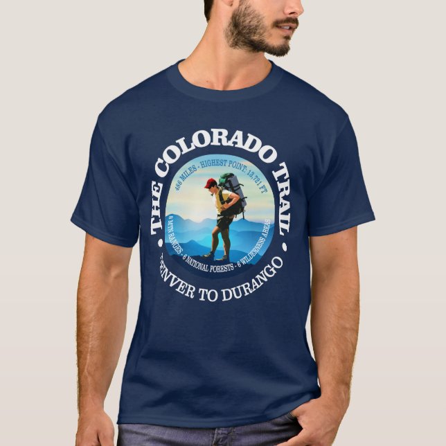 Colorado Trail (C) T Shirt (Framsida)