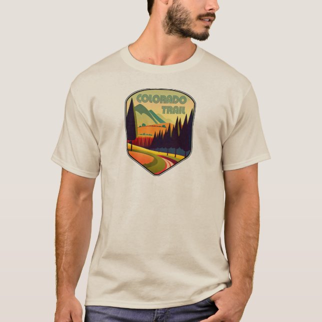 Colorado Trail Färg T Shirt (Framsida)