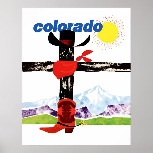 Colorado Travel Poster (Framsidan)