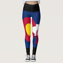 Colorado twirling balgs leggings