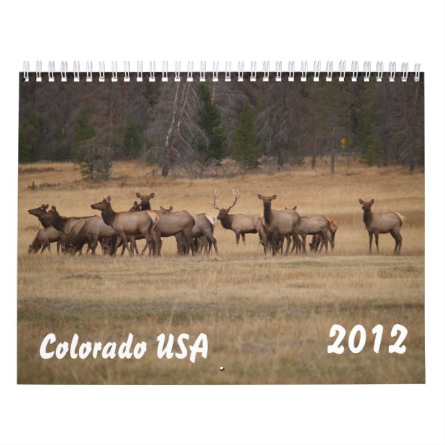 Colorado USA Calendar Kalender (Omslag)