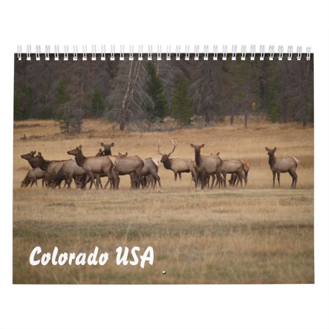 Colorado USA Calendar Kalender (Omslag)