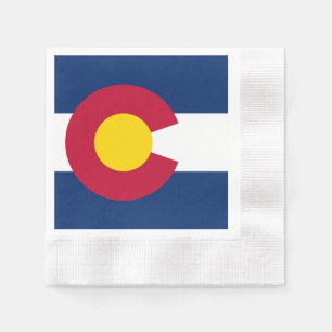 Colorado: USA:s Statlig flagga, 100-talet Pappersservett