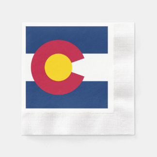 Colorado: USA:s Statlig flagga, 100-talet Pappersservett