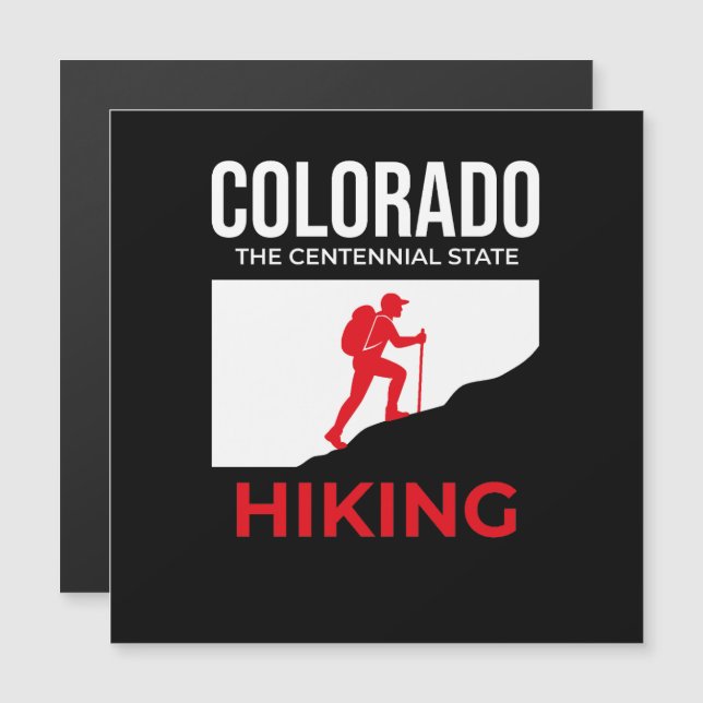 Colorado vandring – The Centennial State USA (Fram/baksida)