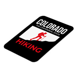 Colorado vandring – The Centennial State USA Magnet