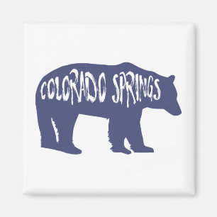 Colorado Vår Bear Magnet